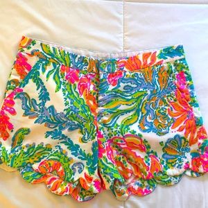 Lilly Pulitzer Buttercup Shorts Size 6